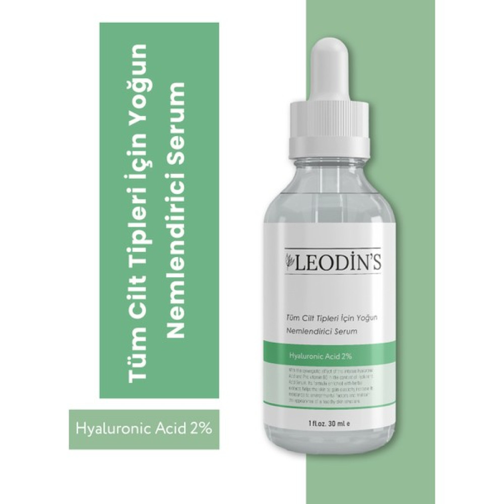 LEODİN'S Tüm Cilt Tipleri Için Yoğun Nemlendirici Serum (Hyaluronic Acid %2 B5 ) Göz Kremi Fiyatı