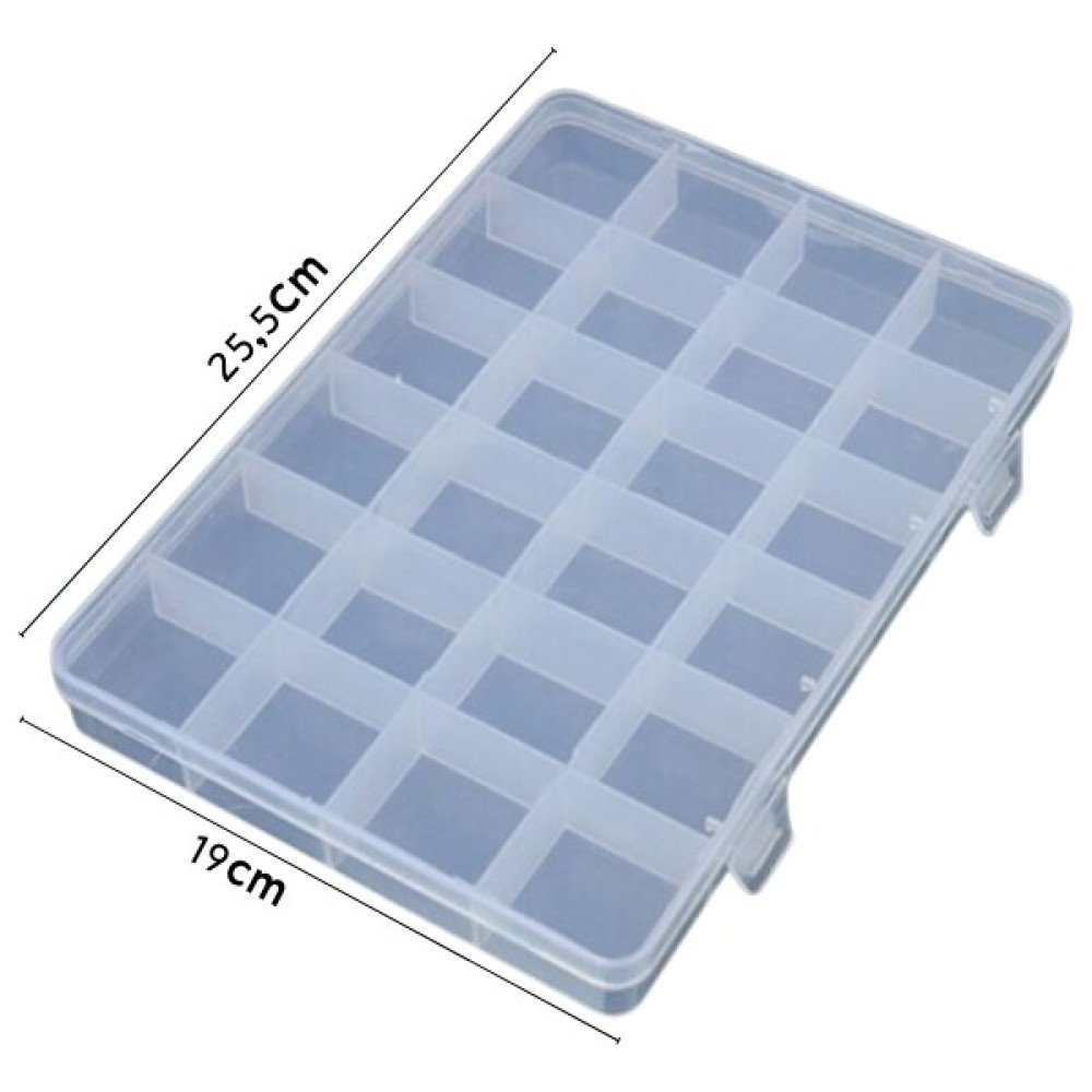 Leon Ars Leonars Organizer Kutu 24 Bölmeli (25,5CM*19CM) Boncuk Takı Saklama Kapları Fiyatı