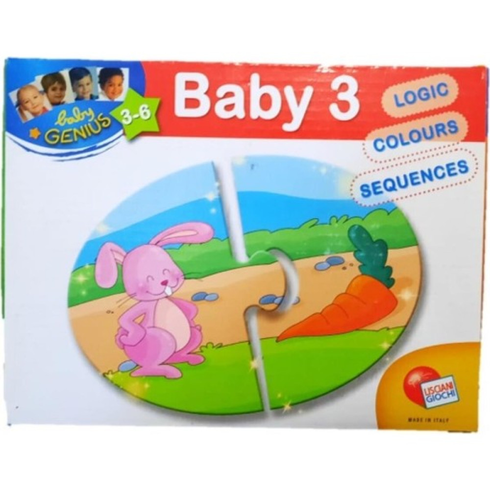 Leonardini - Lisciani - Bebek Dahi - 3 Oyun Bir Arada - 8x2 Yapboz Oto Boyaları Fiyatı