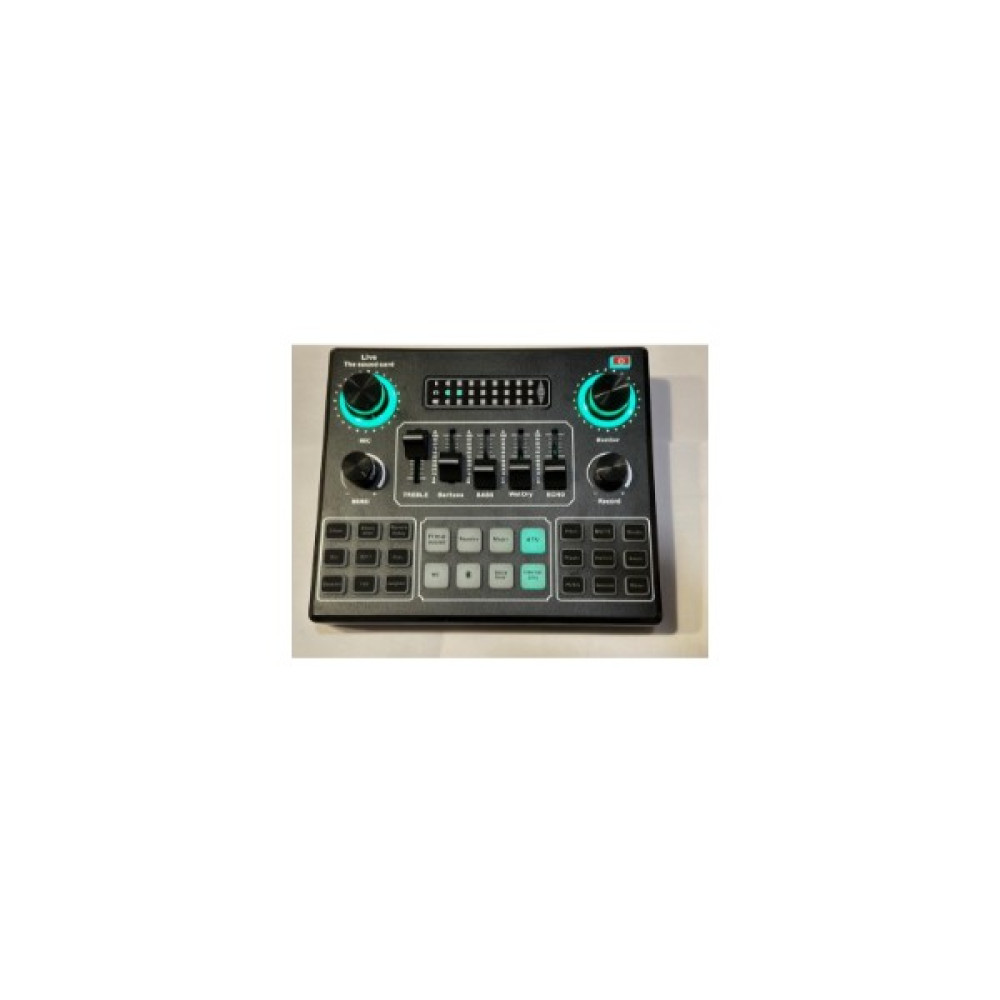 Leonpro Canlı Yayın Ses Kartı Karaoke Özellikli Müzik Için Ses Kartı USB Mixer Ses Kartı - 1 Stüdyo ve Sahne Ekipmanları Fiyatı