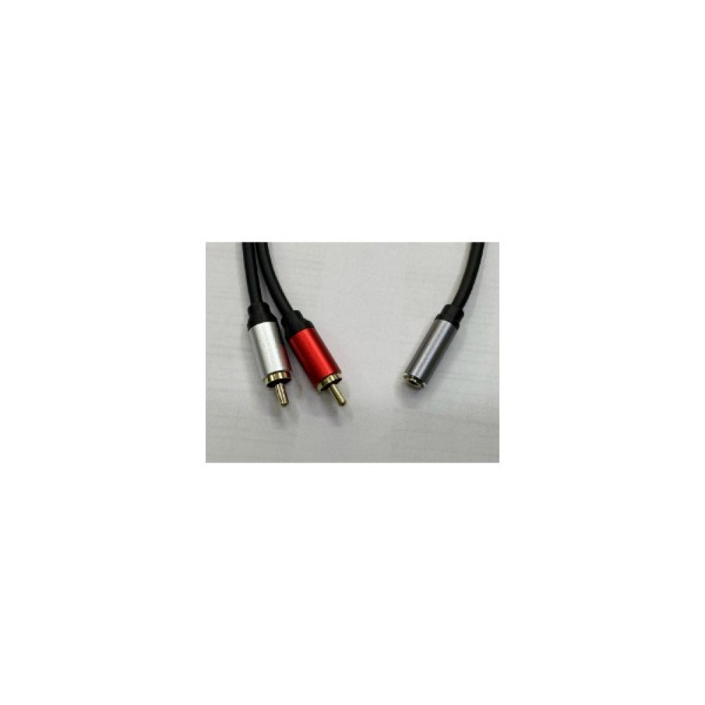 Leonpro Dişi Stereo Erkek Rca Dişi Aux 2 Rca Kablo 2 Rca Erkek Dişi Stereo Kablo - Gri - 1 m Oto Boyaları Fiyatı