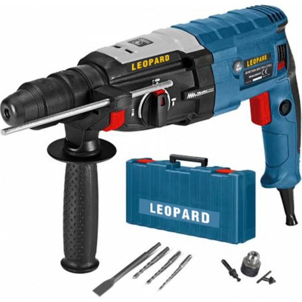 Leopard 3300 Watt Kırıcı Delici Matkap Metal Şanzumanlı + 5 Adet Uç + Yedek Mandren Kırıcı Deliciler & Kırıcılar Fiyatı