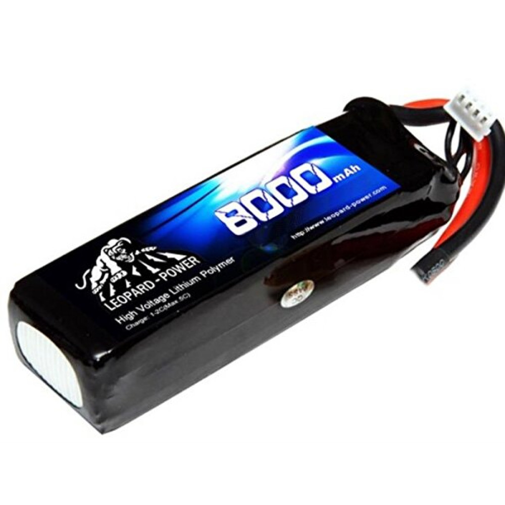 Leopard Power 8000 mAh 11.1V 3S 25C UAV & Multirotor Lipo Batarya Pil Drone Aksesuarları Fiyatı