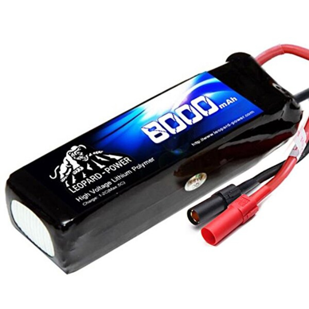 Leopard Power 8000 mAh 22.2V 6S 25C UAV & Multirotor Lipo Batarya Pil Drone Aksesuarları Fiyatı