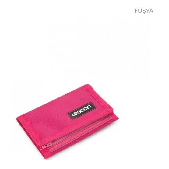 Lescon La-2044 Fuşya Spor Cüzdan