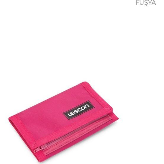 Lescon La-2044 Fuşya Spor Cüzdan