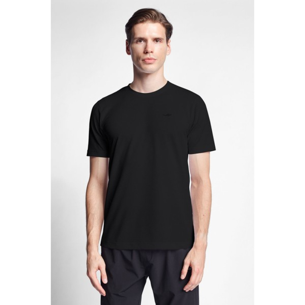 Lescon Siyah Erkek Kısa Kollu T-Shirt 24S-1298-24B T-Shirt & Sweatshirt (Outdoor) Fiyatı