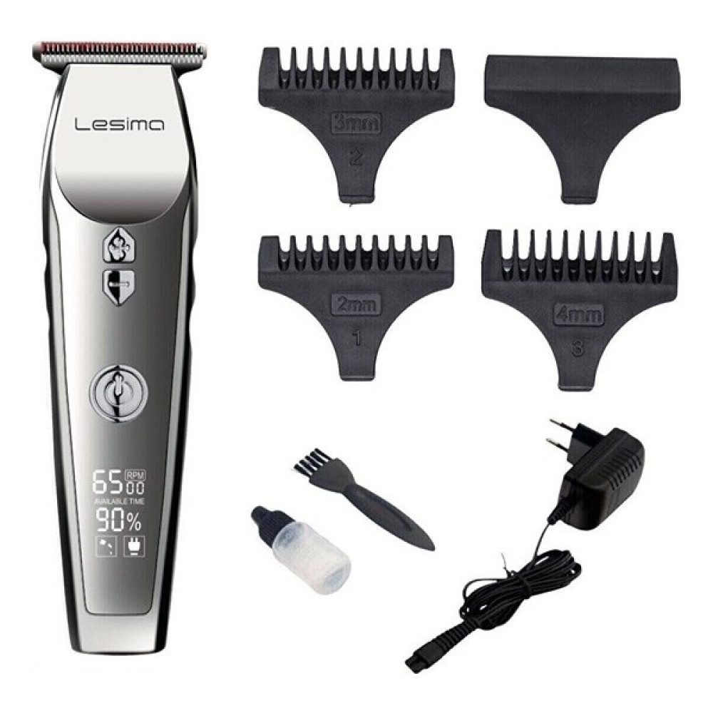 Lesima Black Serisi Professional Saç Sakal Tıraş Makinesi Yeni Dijital Ekran Lsmblack Erkek Tıraş Ürünleri Fiyatı