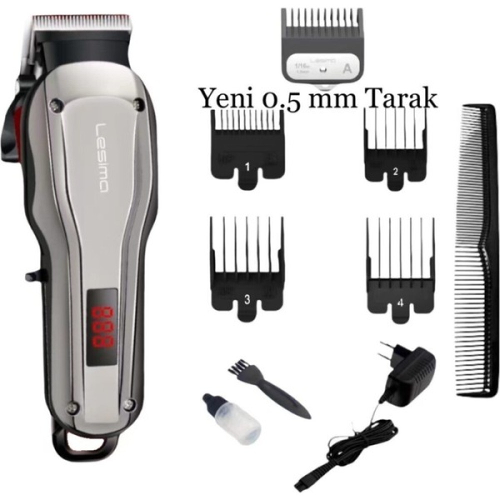 Lesima LS-1000 Master Sakal ve Saç Kesme Makinesi Kuaför Tipi Erkek Tıraş Ürünleri Fiyatı