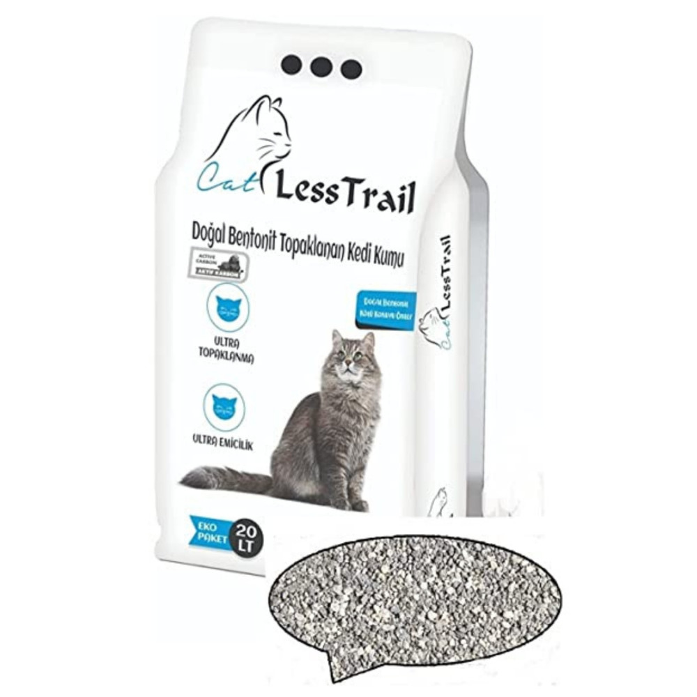 LESS Trail 20 Lt Ince Tane Aktif Karbon Kedi Kumu Evcil Hayvan Ürünleri Fiyatı