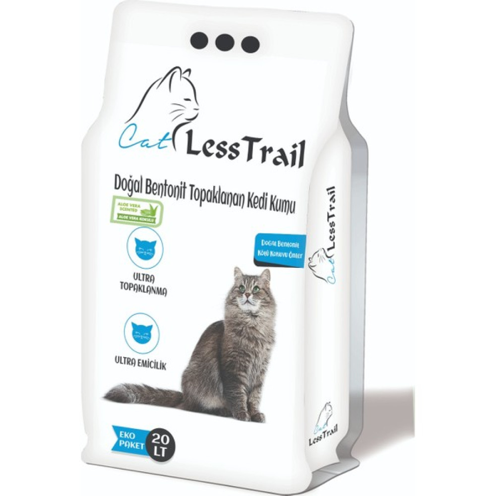 Less Trail 20 Lt Ince Tane Aloevera Kokulu Beyaz Bentonit Kedi Kumu Evcil Hayvan Ürünleri Fiyatı