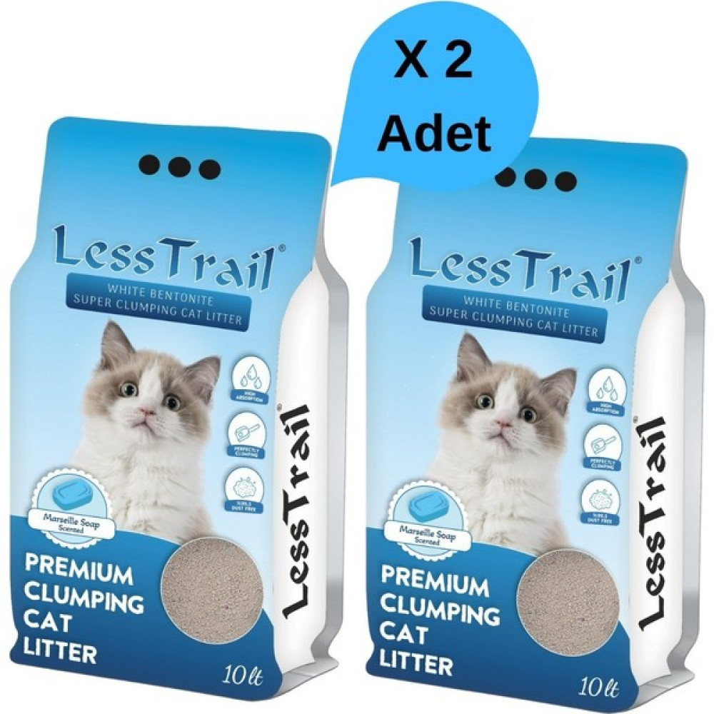 Less Trail Less Trailmarsilya Sabun Kokulu Kedi Kumu 10lt x 2 Adet Evcil Hayvan Ürünleri Fiyatı