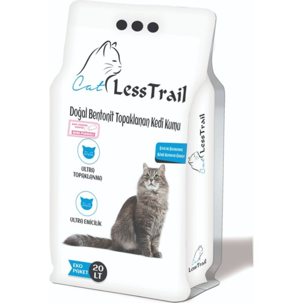Less Trail Topaklanan Pudra Kokulu Kedi Kumu Ince Tane Eko 20 Lt Evcil Hayvan Ürünleri Fiyatı