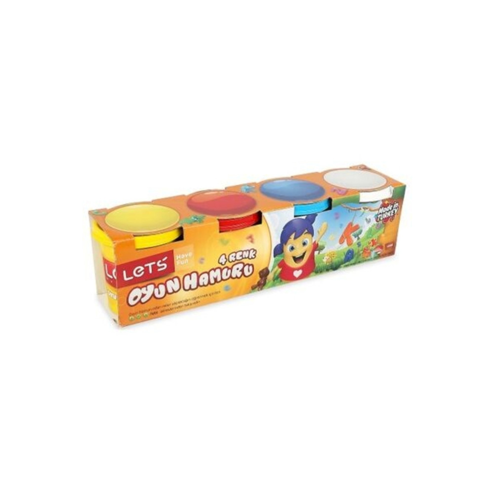 Lets 4 Renk Oyun Hamuru L8440 460gr Oyuncak Fiyatı