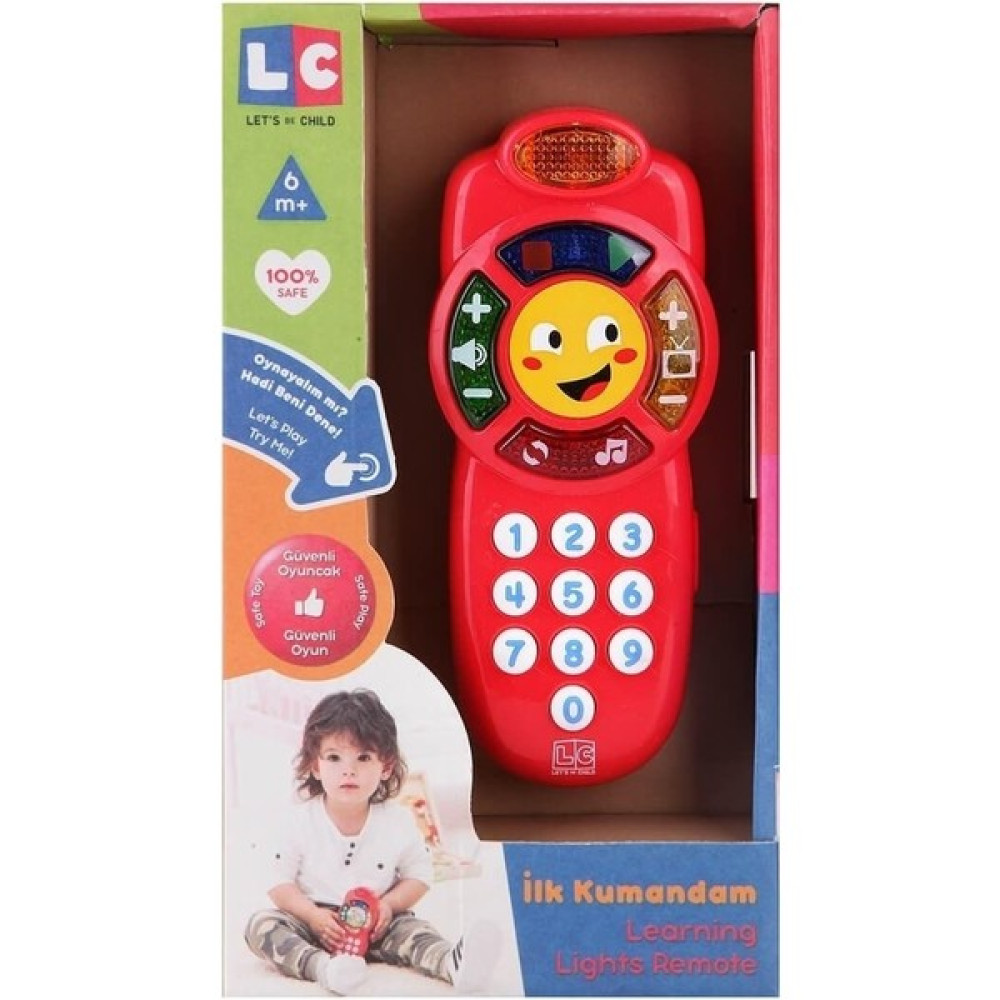 Lets Be Child Let's Be Child Lc Ilk Kumandam Kırmızı - Renkli Bebek Oyuncakları Fiyatı