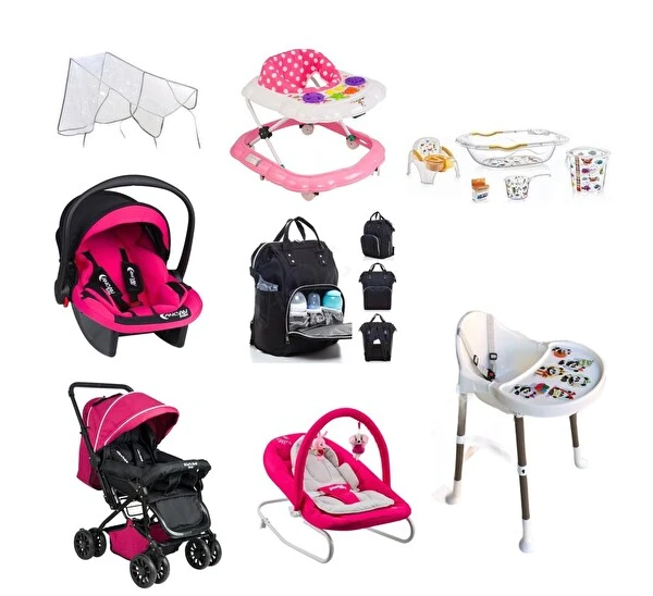 Lets Go Baby Mama Sandalyesi Çift Yön Bebek Arabası Küvet Takımı 12 Parça Bebek Çeyiz Seti Bebek Arabası ve Pusetler Fiyatı