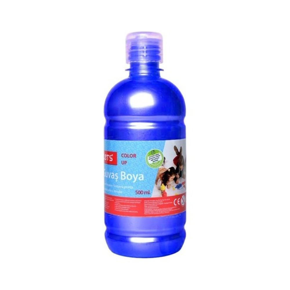 Lets Guaj Boya 500 Ml. Plastik Şişe Mavi L-5106 Guaj Boya Fiyatı