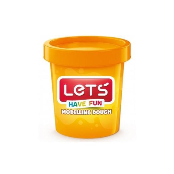 Lets Have Fun 150 gr Turuncu Tek Renk Oyun Hamuru