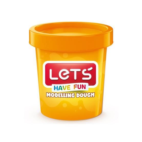 Lets Have Fun 150 gr Turuncu Tek Renk Oyun Hamuru