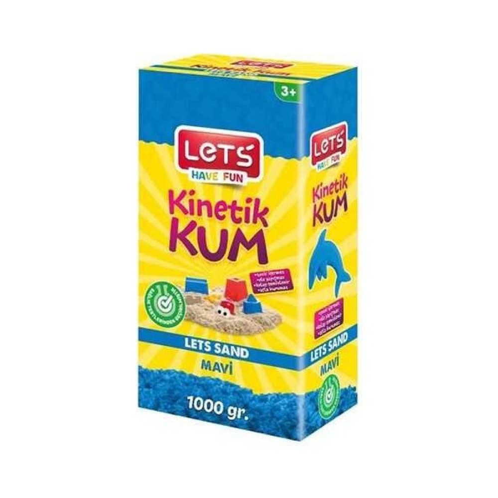 Lets Kinetik Kum 1000 Gr. Mavi Karton Kutu Oto Boyaları Fiyatı