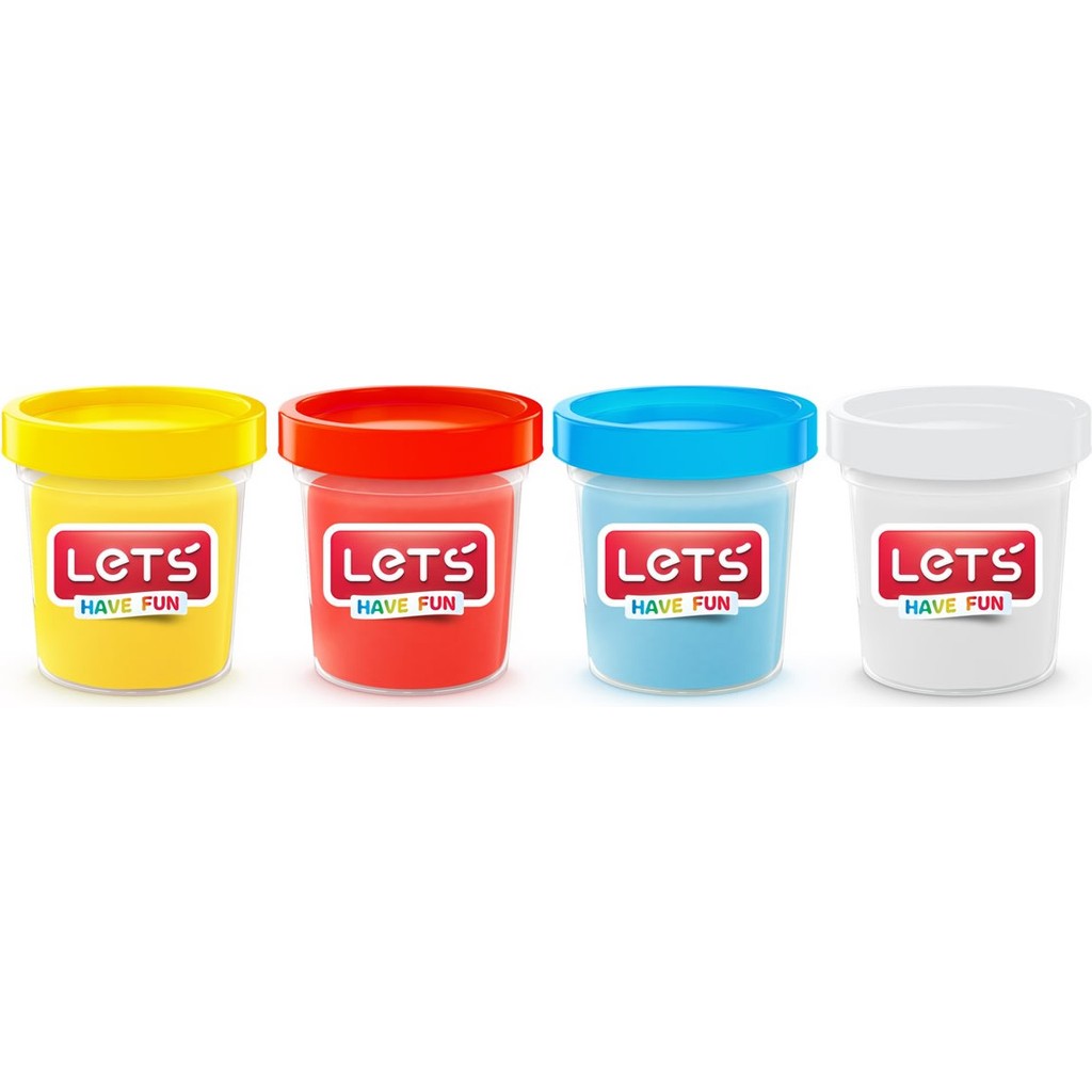 Let's L8340 4 Renk Normal Renkler Oyun Hamuru Oyun Hamuru & Kil Fiyatı
