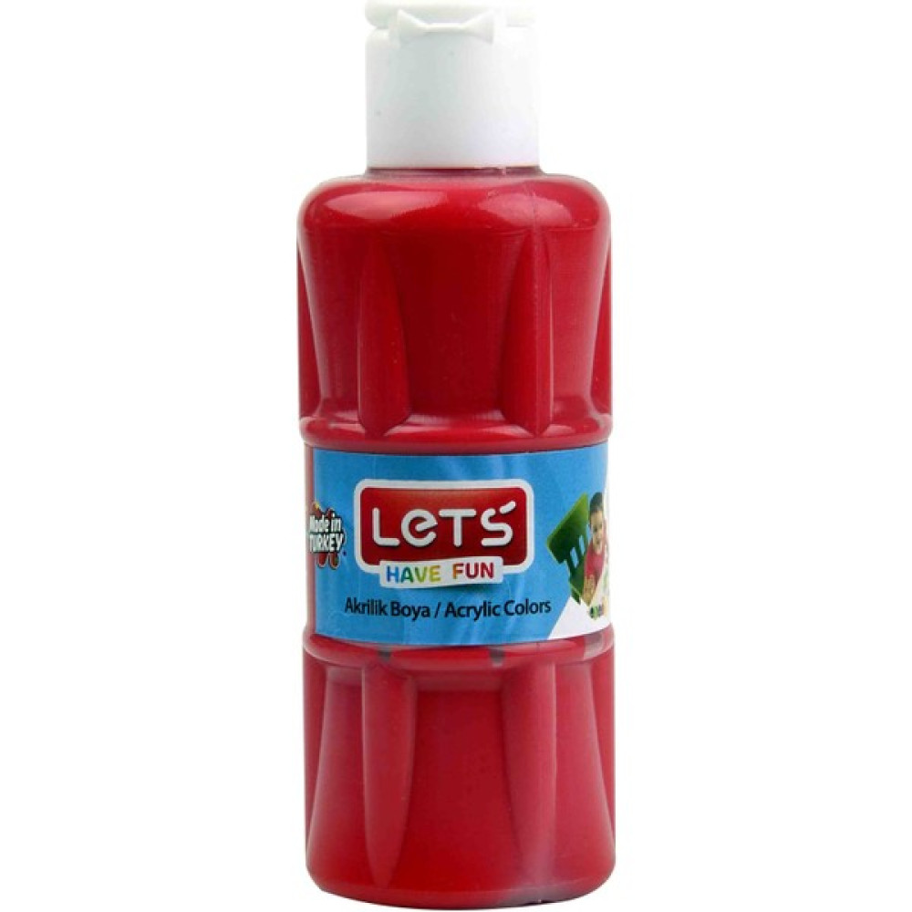 Let's Lets Akrilik Boya 100 ml Kırmızı / L-5754 Akrilik Boya Fiyatı