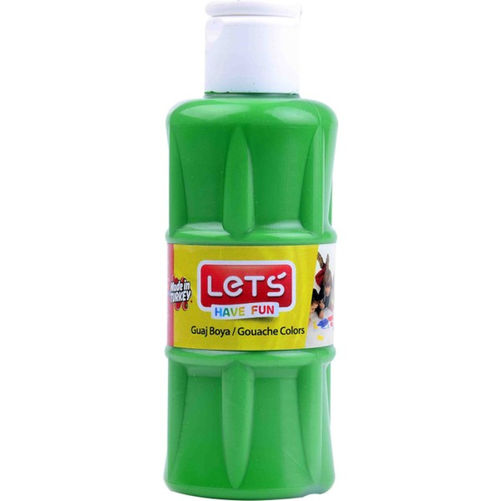 Let's Lets Guaj Boya 100 ml Yeşil / L-5857 Guaj Boya Fiyatı