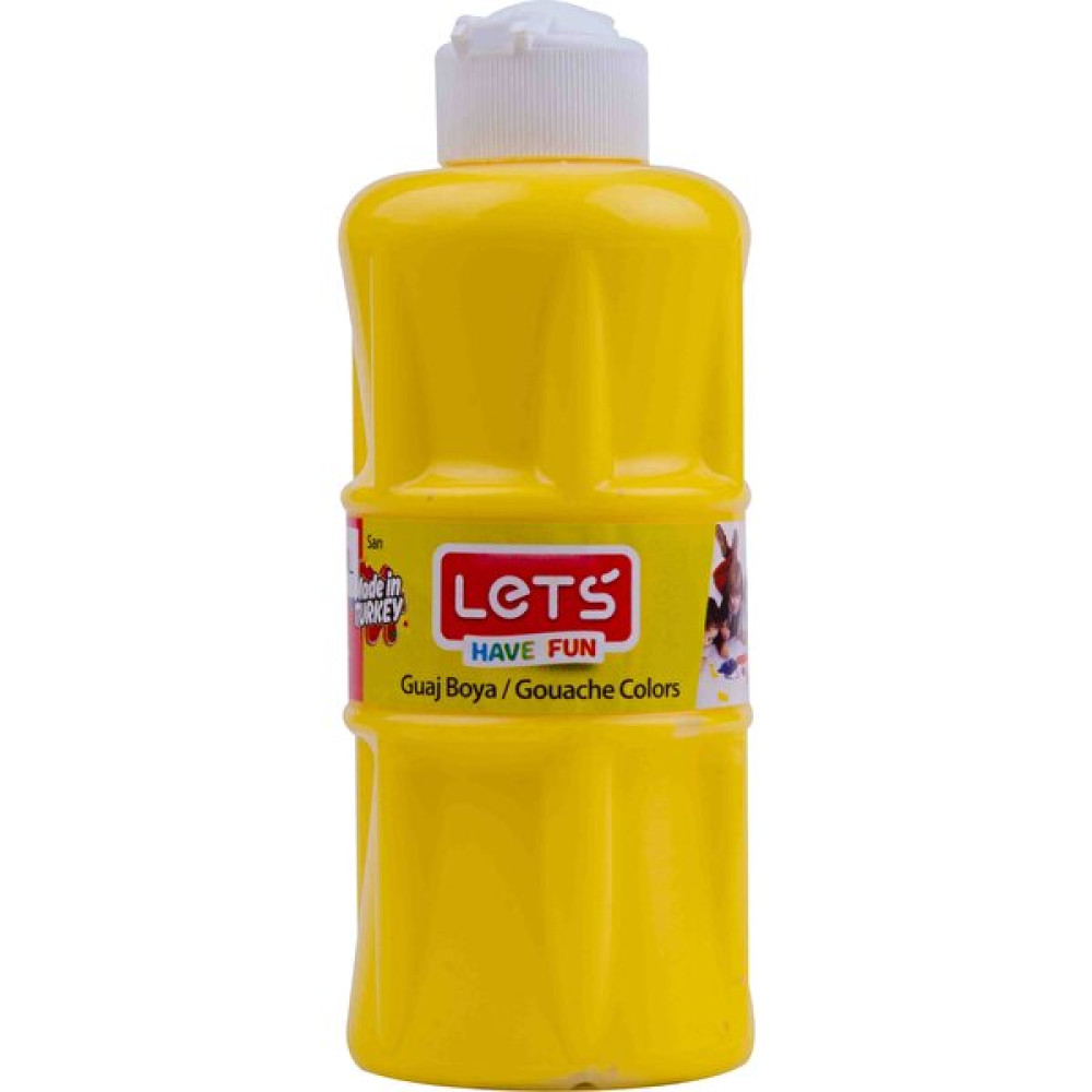 Let's Lets Guaj Boya 250 ml Sarı / L-5802 Guaj Boya Fiyatı