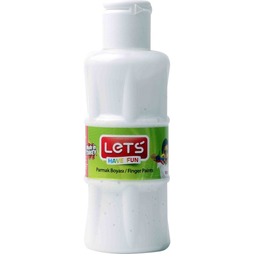 Let's Lets Parmak Boyası 100 ml Beyaz / L-5651 Guaj Boya Fiyatı
