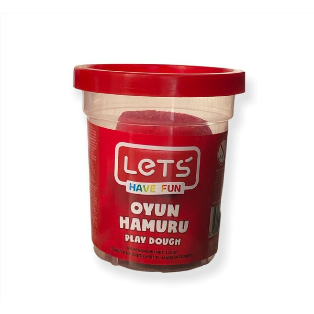 Let's Oyun Hamuru Kırmızı 115 gr L8440-2 Eğitici Oyuncak Fiyatı
