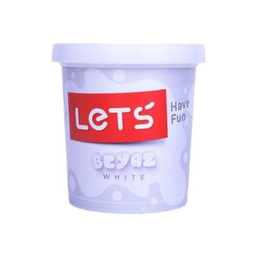 Lets Tek Renk Oyun Hamuru Beyaz 150 Gr. Oyun Hamuru & Kil Fiyatı