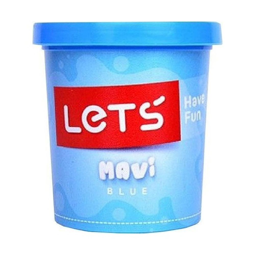 Lets Tek Renk Oyun Hamuru Mavi 115 gr Oyun Hamuru & Kil Fiyatı