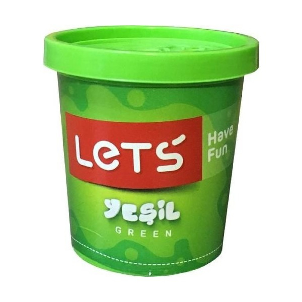 Lets Tek Renk Oyun Hamuru Yeşil 115 gr Oyun Hamuru & Kil Fiyatı