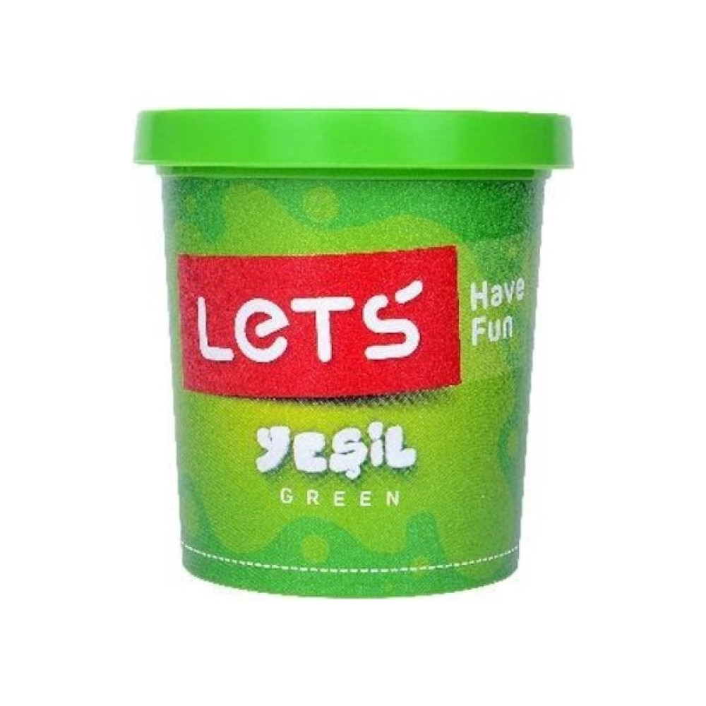Lets Tek Renk Oyun Hamuru Yeşil 150Gr Oyun Hamuru & Kil Fiyatı