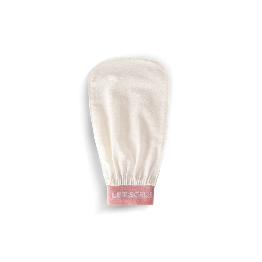 LETSCRUB 1 Adet Ekru Banyo Duş Kesesi Peeling Eldiveni %100 Floş Ipek Kadın Ve Erkekler Için Vücut Bakımı Fiyatı