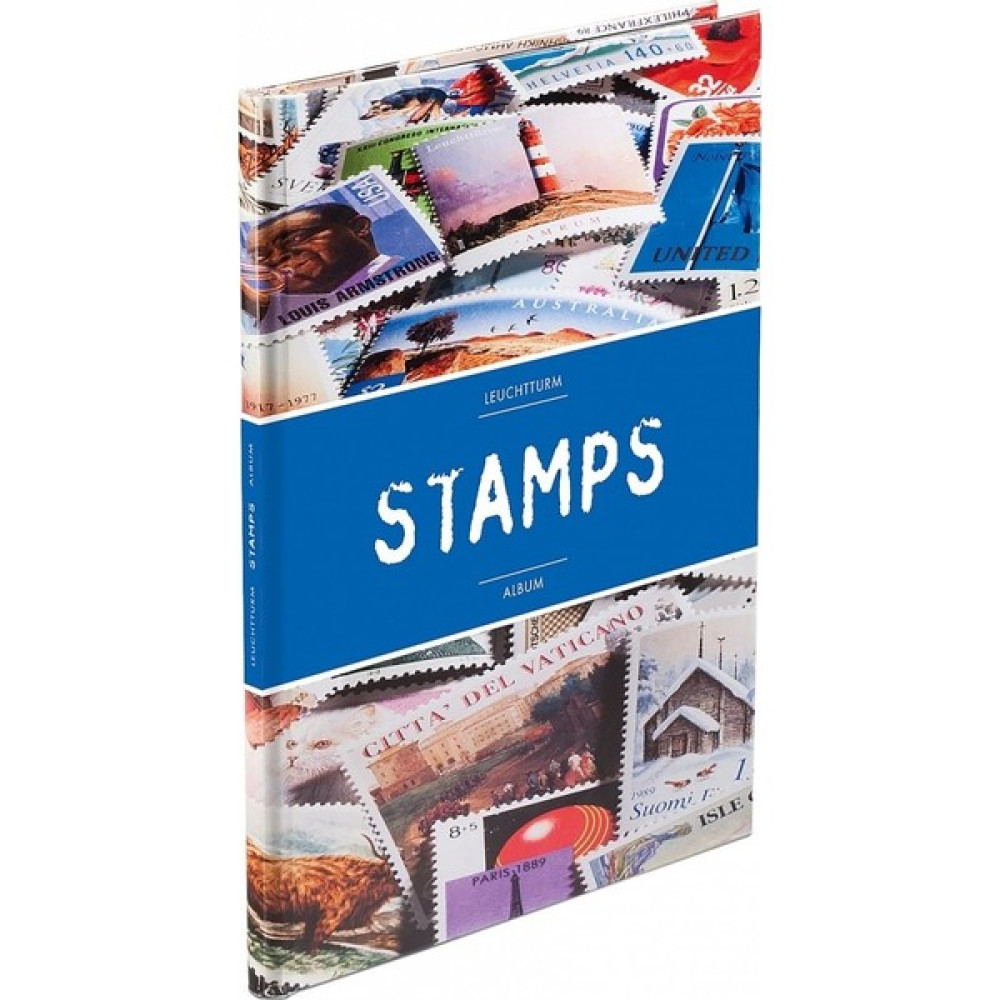 Leuchtturm A5 Pul Defteri Stamps Motifli Beyaz Zemin Dosya Fiyatı