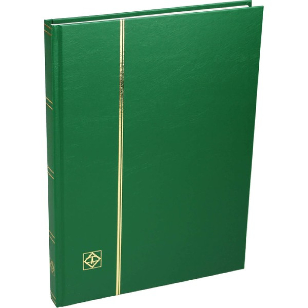 Leuchtturm Pul Defteri Basic Beyaz Zemin Sert Kapak 16 Yaprak 32 Sayfa - Yeşil - A4 Defter Fiyatı