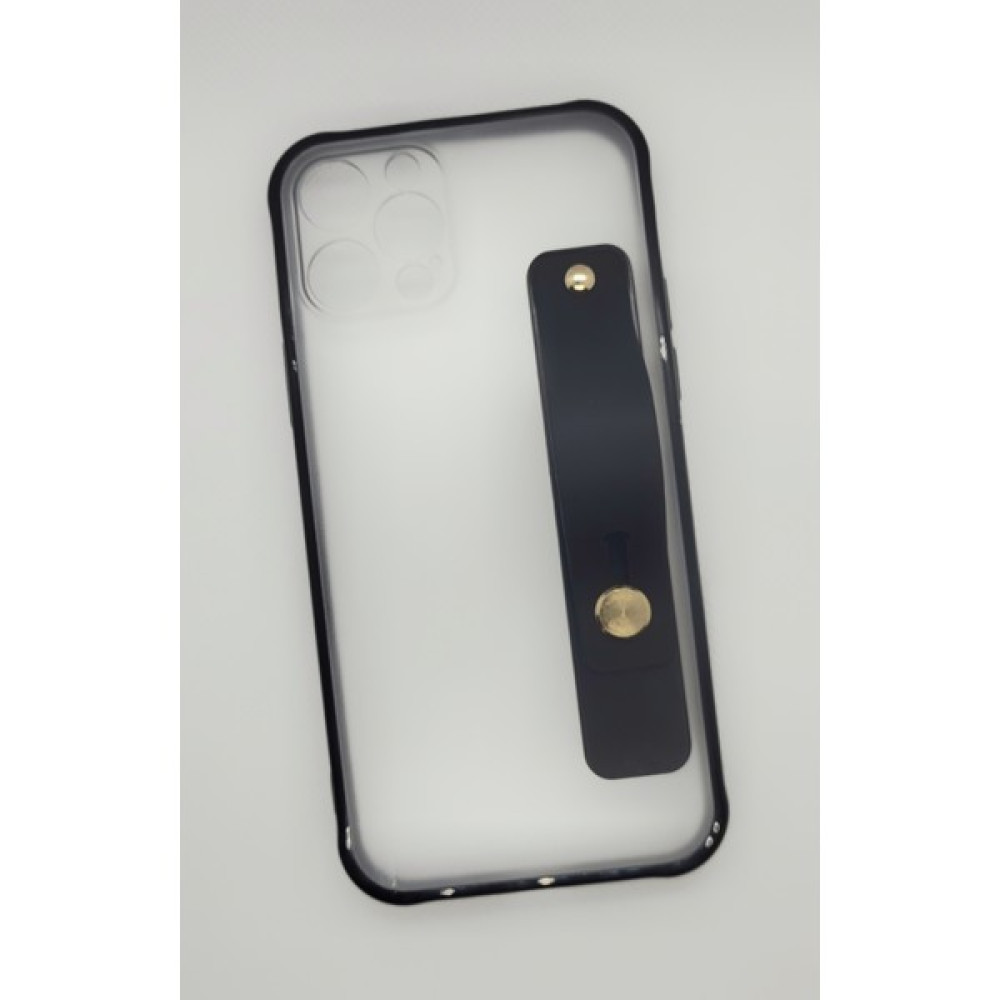 Lev Aksesuar Apple iPhone 12 Pro Ele Takma Detaylı Kamera Koruyuculu Kılıf - Siyah Cep Telefonu Kılıfı Fiyatı
