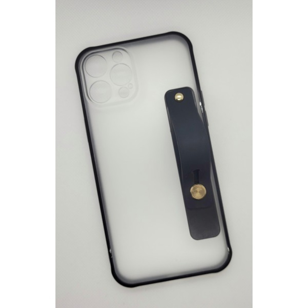 Lev Aksesuar Apple iPhone 12 Pro Max Ele Takma Detaylı Kamera Koruyuculu Kılıf - Siyah Cep Telefonu Kılıfı Fiyatı