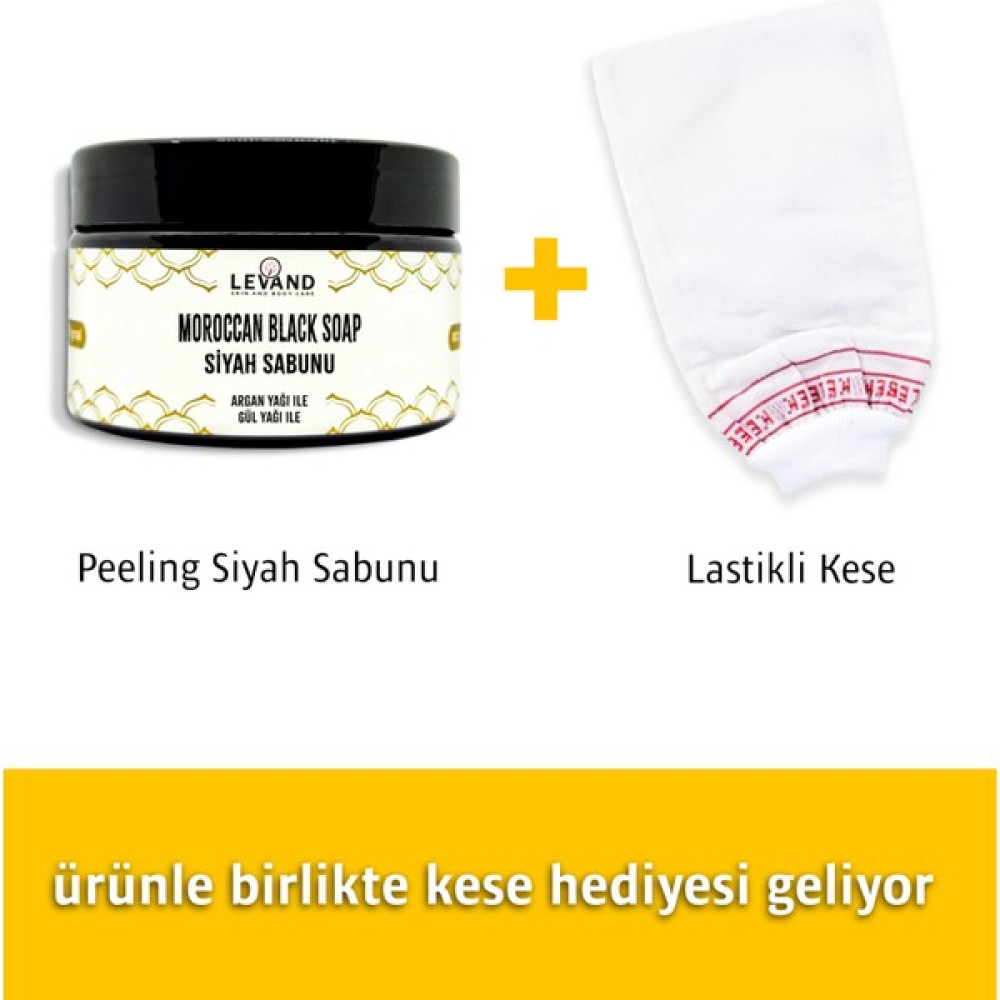Levand Fas Siyah Sabunu Gül / Beldi / Jel Peeling Sabunu 230 gr Vücut Bakımı Fiyatı