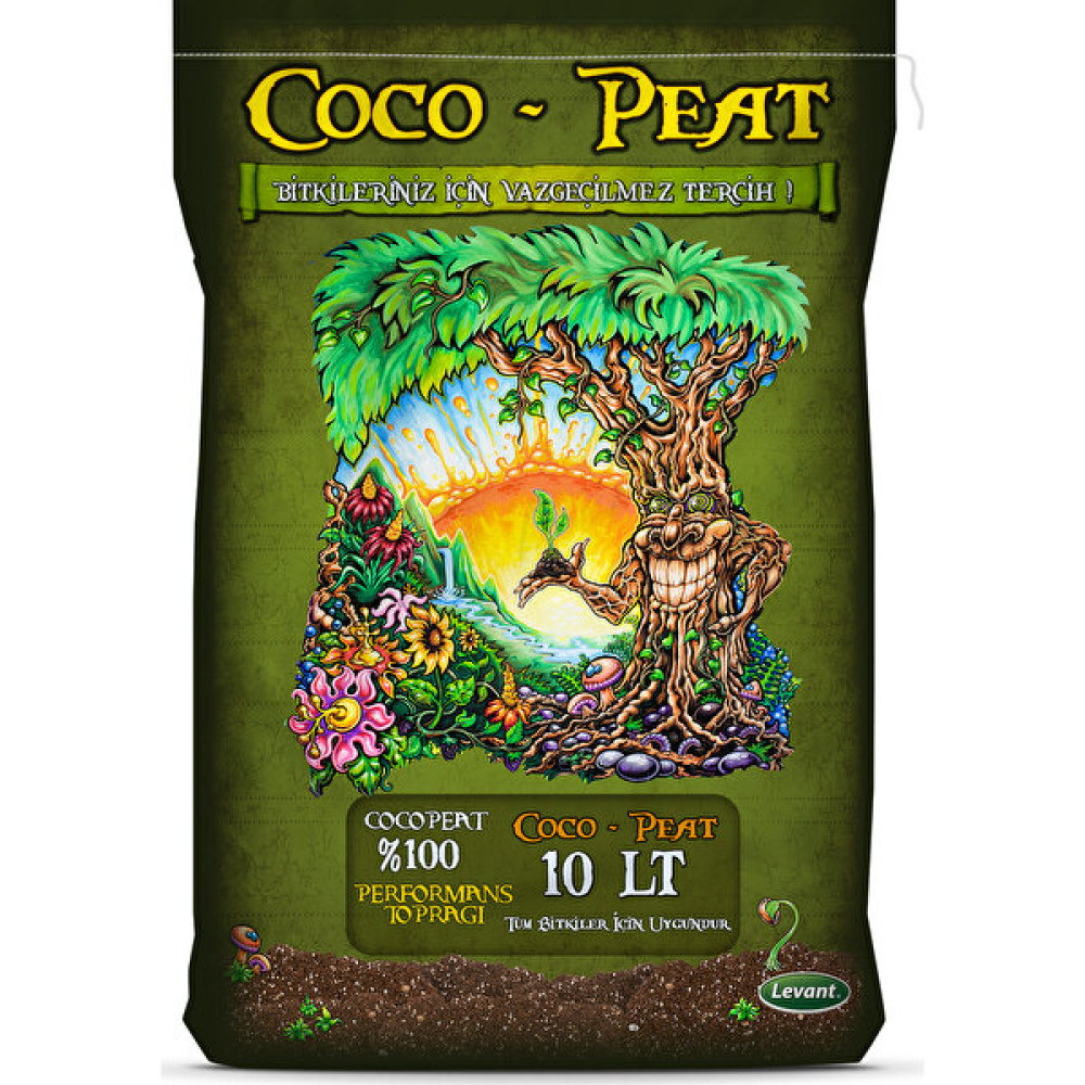 Levant Cocopeat Çözünmüş Tüm Bitkiler Için 10LT - 10 lt Bitki Fiyatı