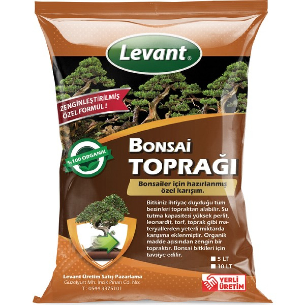 Levant Özel Karışım Yüksek Kalite Bonsai Toprağı 10 Lt Oto Boyaları Fiyatı