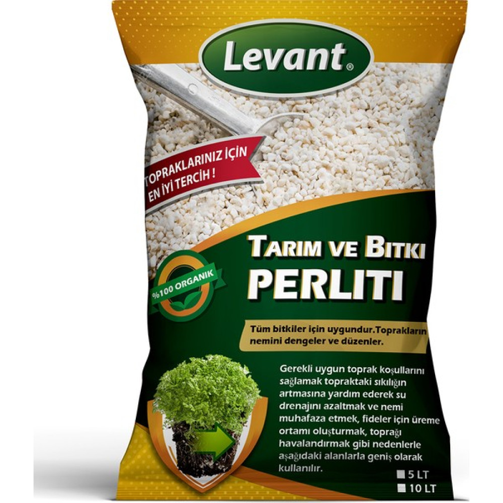 Levant Tarım Perliti Tüm Bitkiler Için 10 Litre Bitki Fiyatı