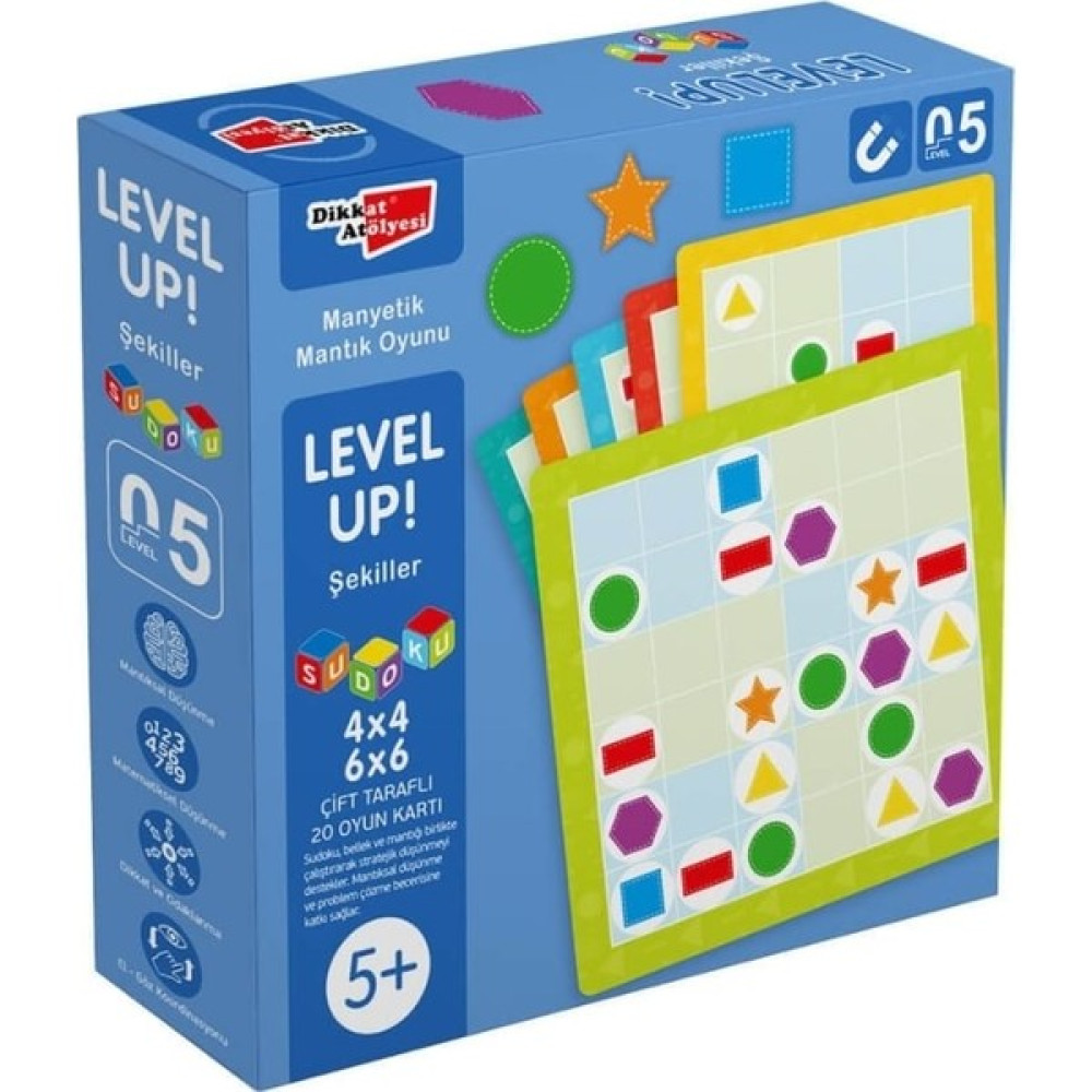 Levelup! Şekiller Sudoku Çocuk Oyuncağı Fiyatı