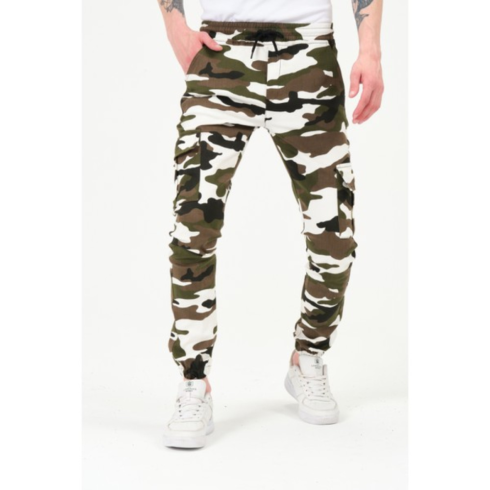 Levenan Erkek Kamuflaj Kargo Cepli Likralı Pantolon Erkek Jeans / Kot Pantolon Fiyatı