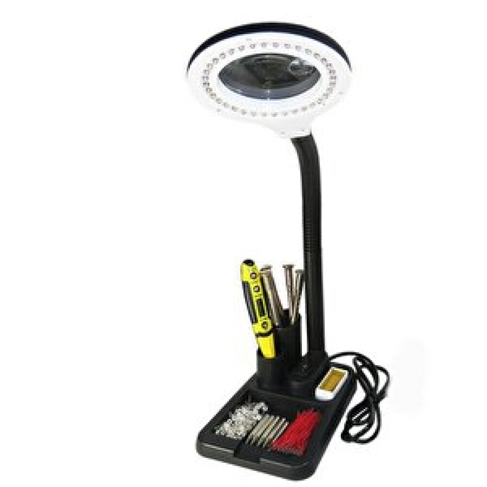 Levenhuk Esnek 5x /10x 40 Led Işıklı Büyüteç - Lamba Büyüteç Okuma - Çalışma Lehim Masa Lambası A808 Ofis Masa Lambası Fiyatı