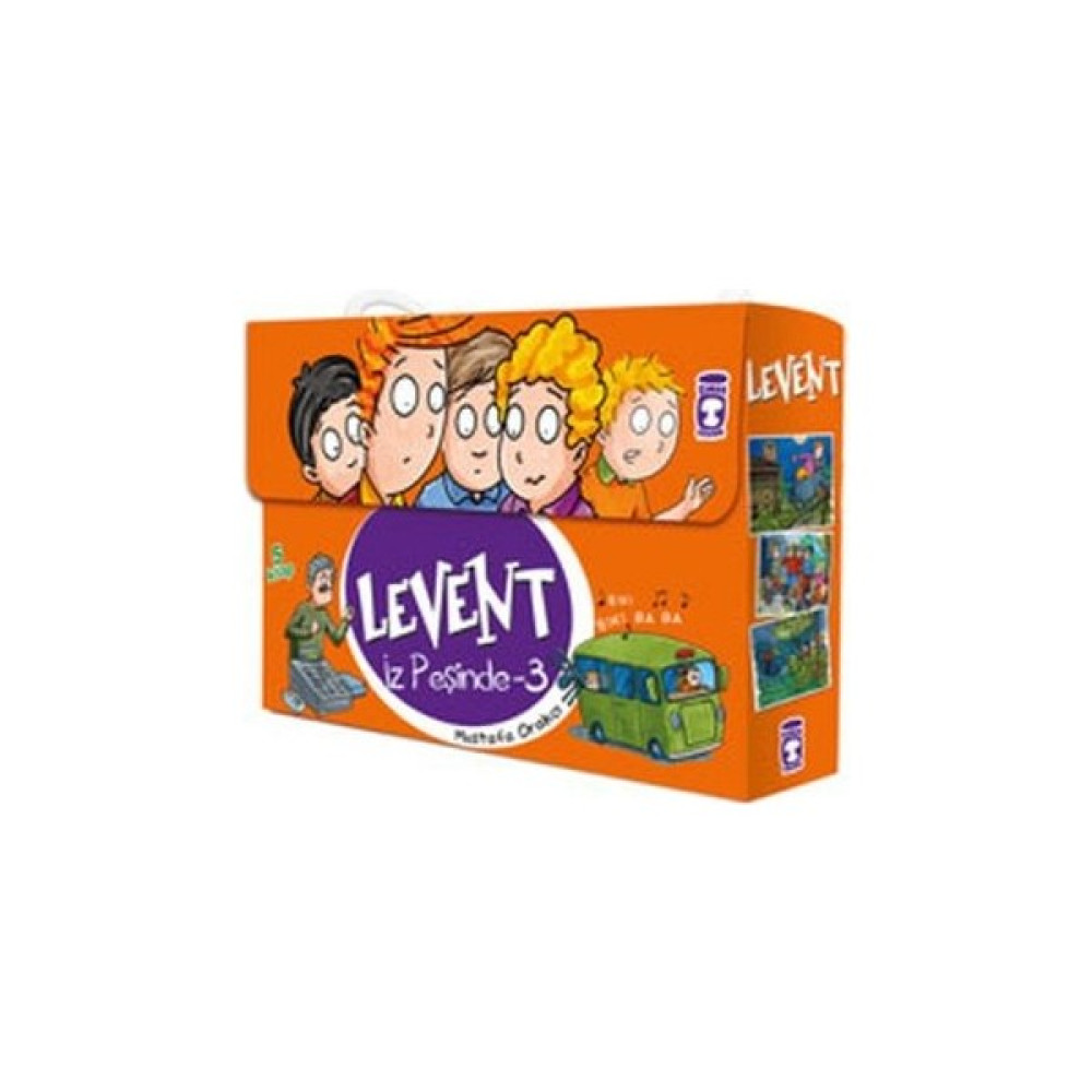 Levent Iz Peşinde - 03 Set (5 Kitap Takım) Çocuk Masal Fiyatı