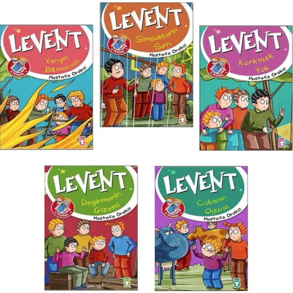 Levent Iz Peşinde 4 - 5 Kitap Set - Mustafa Orakçı Fantastik Macera Fiyatı