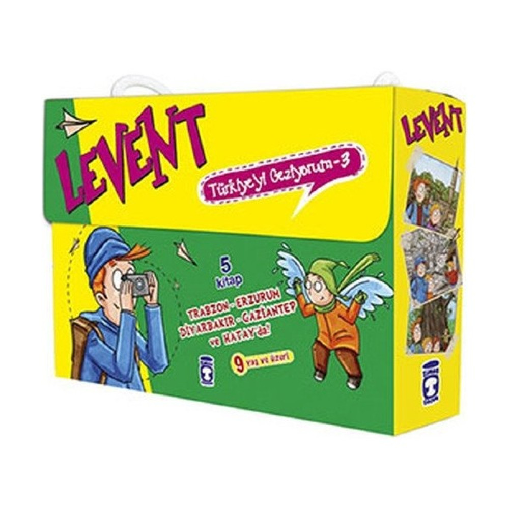 Levent Türkiye'yi Geziyorum 03 Set 5 Kitap Takım Edebiyat Fiyatı