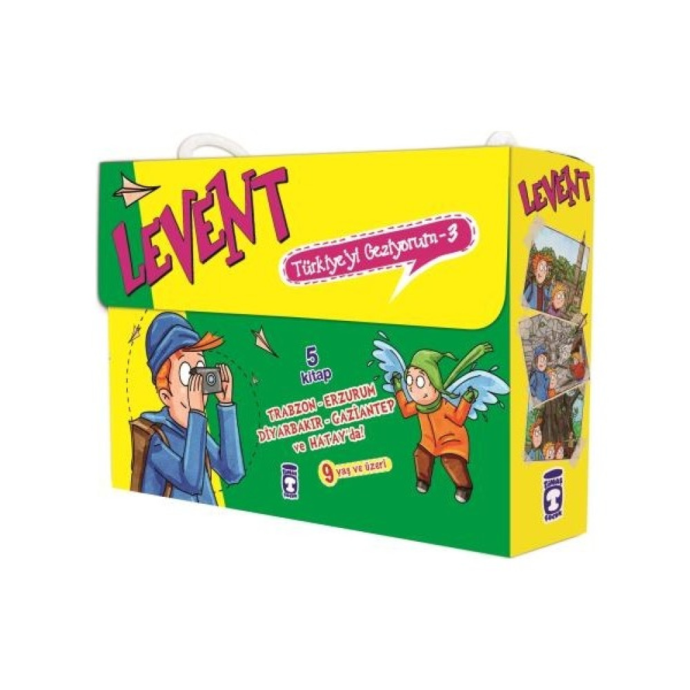 Levent Türkiye'yi Geziyorum 3 Set (5 Kitap) - Mustafa Orakçı Çocuk Masal Fiyatı